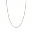 22" Textured Rope Chain 14K Yellow Gold Appx. 1.8mm