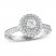 Diamond Engagement Ring 3/4 ct tw in 14K White Gold