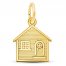 House Charm 14K Yellow Gold