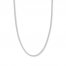 22" Mariner Chain 14K White Gold 2.25mm