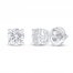 Lab-Created Diamonds by KAY Solitaire Earrings 3/4 ct tw 14K White Gold