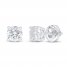 Lab-Created Diamonds by KAY Solitaire Earrings 3/4 ct tw 14K White Gold
