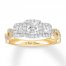 Neil Lane Engagement Ring 1-1/8 ct tw Diamonds 14K Yellow Gold