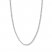 30" Textured Rope Chain 14K White Gold Appx. 3mm