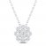 Neil Lane Diamond Necklace 1/4 ct tw 14K White Gold