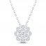 Neil Lane Diamond Necklace 1/4 ct tw 14K White Gold