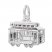 San Francisco Cable Car Sterling Silver Charm