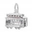San Francisco Cable Car Sterling Silver Charm