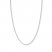 18" Textured Rope Chain 14K White Gold Appx. 1.56mm