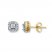 Previously Owned Diamond Earrings 1/4 carat tw 10K Yellow Gold