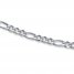Men's Figaro Necklace Sterling Silver 20" Length
