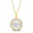 Unstoppable Love Diamond Necklace 1 ct tw 14K Yellow Gold 19"