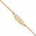 Filigree Heart Anklet 14K Yellow Gold