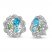 Le Vian Topaz Earrings 14K Vanilla Gold