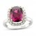 Le Vian Ruby Ring 1/2 ct tw Diamonds 14K Vanilla Gold