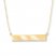 Bar Necklace 14K Yellow Gold