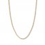 18" Textured Rope Chain 14K Yellow Gold Appx. 3mm