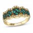 Le Vian Emerald Ring 1/4 ct tw Diamonds 14K Honey Gold