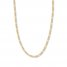 20" Figaro Chain Necklace 14K Yellow Gold Appx. 3.9mm
