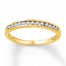 Diamond Anniversary Ring 1/6 ct tw Round-cut 10K Yellow Gold