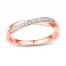 Diamond Ring 1/15 ct tw Round-cut 10K Rose Gold