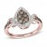Le Vian Diamond Ring 3/4 ct tw 14K Two-Tone Gold
