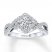 Leo Diamond Engagement Ring 1 ct tw 14K White Gold