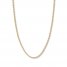 22" Textured Rope Chain 14K Yellow Gold Appx. 3mm