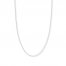 20" Singapore Chain 14K White Gold Appx. 1.4mm