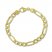 8" Figaro Link Bracelet 14K Yellow Gold Appx. 3.9mm