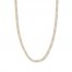 30" Figaro Chain Necklace 14K Two-Tone Gold 4.75mm