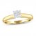 Diamond Solitaire Engagement Ring 1 ct tw Round-cut 14K Yellow Gold