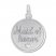 Maid of Honor Charm Sterling Silver