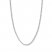 24" Textured Rope Chain 14K White Gold Appx. 3mm