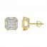 Men's Diamond Earrings 1/4 ct tw 10K Yellow Gold