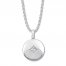 Locket with Diamond Accent Sterling Silver