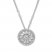 Emmy London Diamond Necklace 1/2 ct tw 10K White Gold