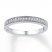 Diamond Anniversary Band 1/10 ct tw Round-cut 10K White Gold