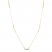 Beaded Necklace 10K Yellow Gold 36"