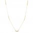 Beaded Necklace 10K Yellow Gold 36"