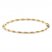 Italian Braided Bangle Bracelet 14K Yellow Gold