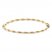 Italian Braided Bangle Bracelet 14K Yellow Gold