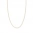 16" Figaro Chain Necklace 14K Yellow Gold Appx. 1.28mm