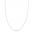 Chain Necklace 14K White Gold 18"