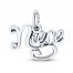 Niece Charm Sterling Silver