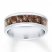 Men's Camouflage Wedding Band Stainless Steel/Carbon Fiber 8mm