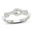 Love + Be Loved Diamond Ring 1/4 ct tw 10K White Gold