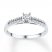 Diamond Promise Ring 1/5 Carat tw 10K White Gold