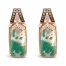 Le Vian Aquaprase Earrings 1/3 ct tw Diamonds 14K Strawberry Gold