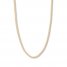 22" Curb Chain 10K Yellow Gold Appx. 4.4mm